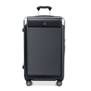 Travelpro Platinum Elite Hardside Expandable Checked Luggage, 8 Wheel Spinner, TSA Lock, Hard Shell Polycarbonate Suitcase, True Navy Blue, Checked Large 28-Inch