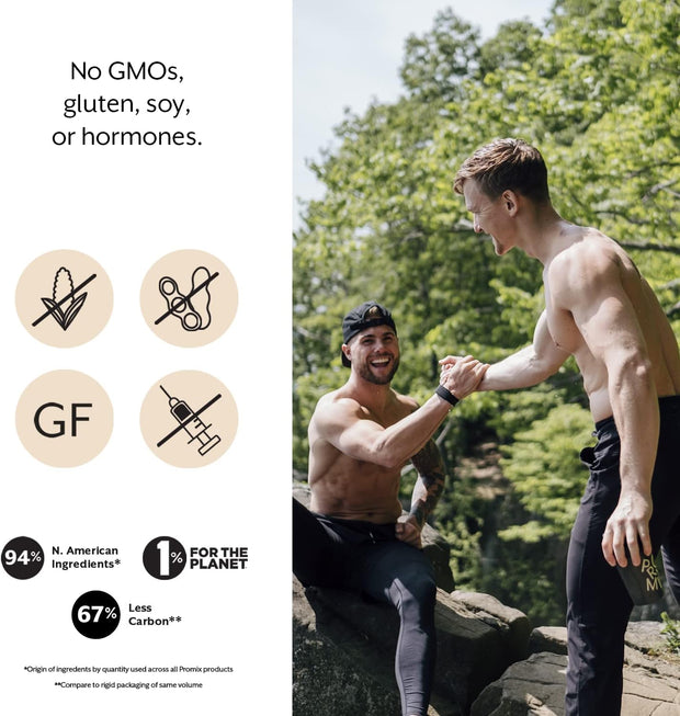 ProMix Nutrition Whey Protein Isolate Powder, Vanilla - Grass-Fed - ­Post Workout Fitness & Nutrition Shakes, Smoothies, Baking & Cooking Recipes - Gluten-Free & Keto-Friendly - 2.5 Pound (Pack of 1)