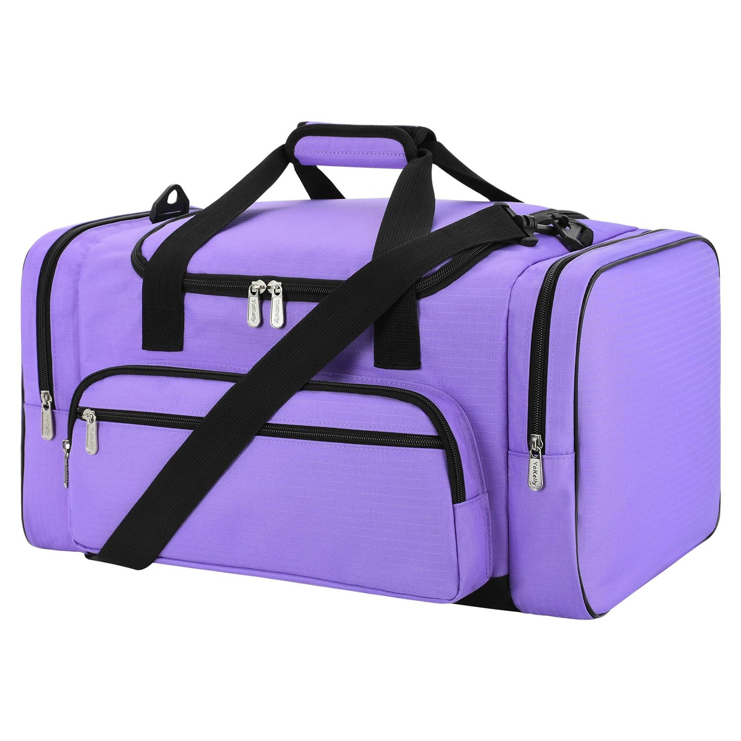 Sports Duffel Bag 20 inch for Travel Gym - Black