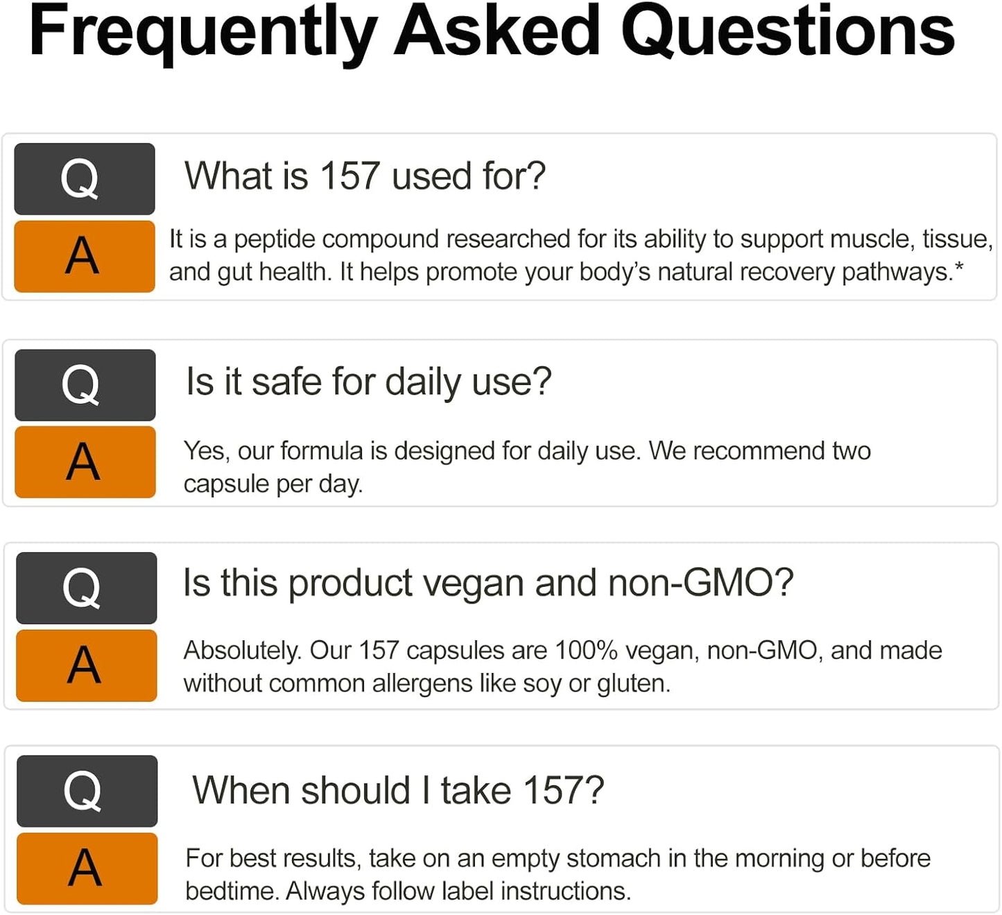 157 Capsules 1000 Mg, Non-GMO, Gluten-Free, 120 Capsules