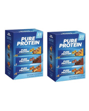 Pure Proteins Bar, Nutrient Rich Snacks with High Protein for Energy Support, Minimal Sugar, Gluten-Free, Variety Pack 20g Protein, BULK (23 Pack) (1-Pack, Mix)