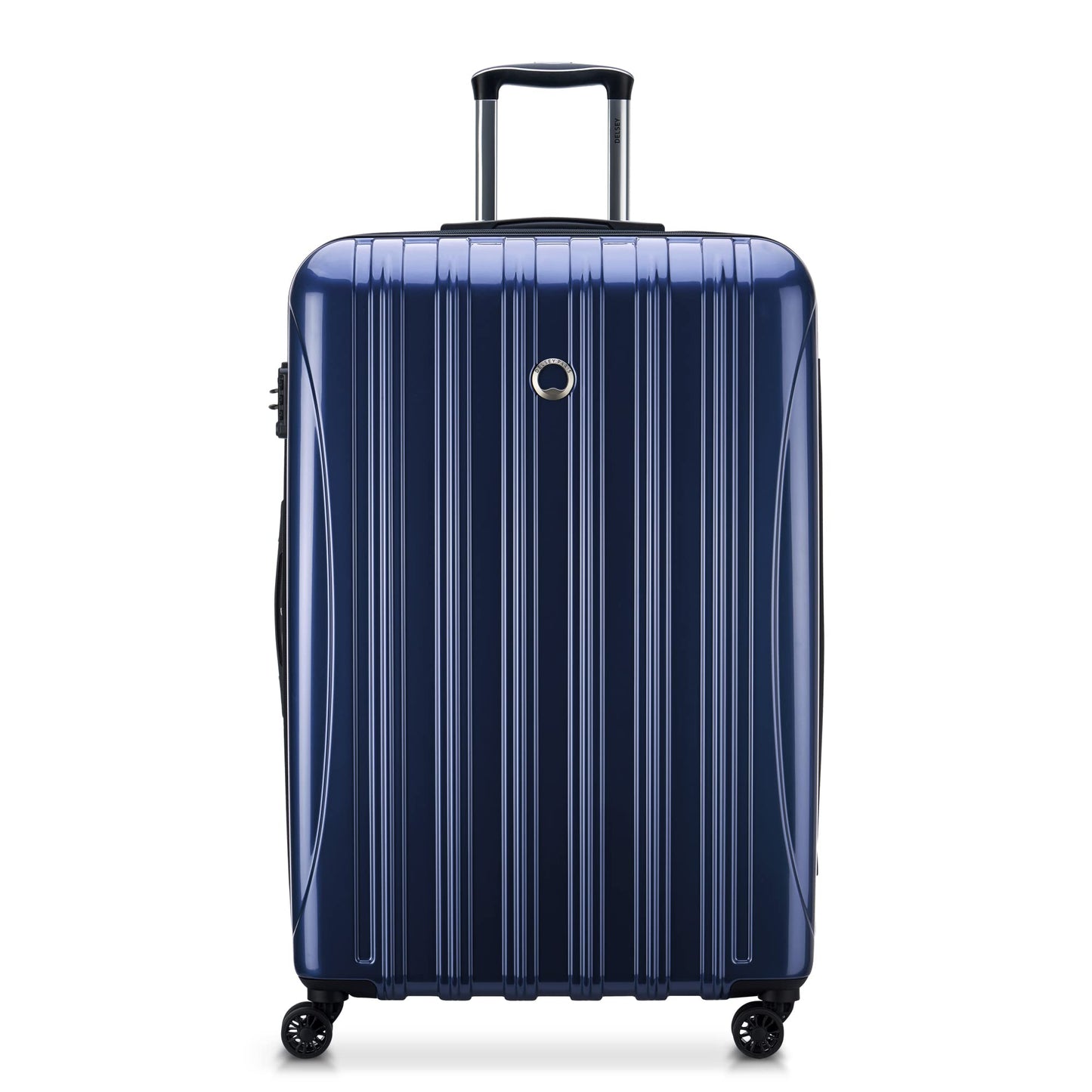 DELSEY PARIS Helium Aero Hardside Expandable Luggage with Spinner Wheels, Blue Cobalt, 3-Piece Set (21/24/28)