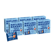 Nature's Bakery Fig Bar Minis, Raspberry, Whole Grain, Vegan Friendly, Kosher, Non-GMO, 10 Ounce (Pack of 6)