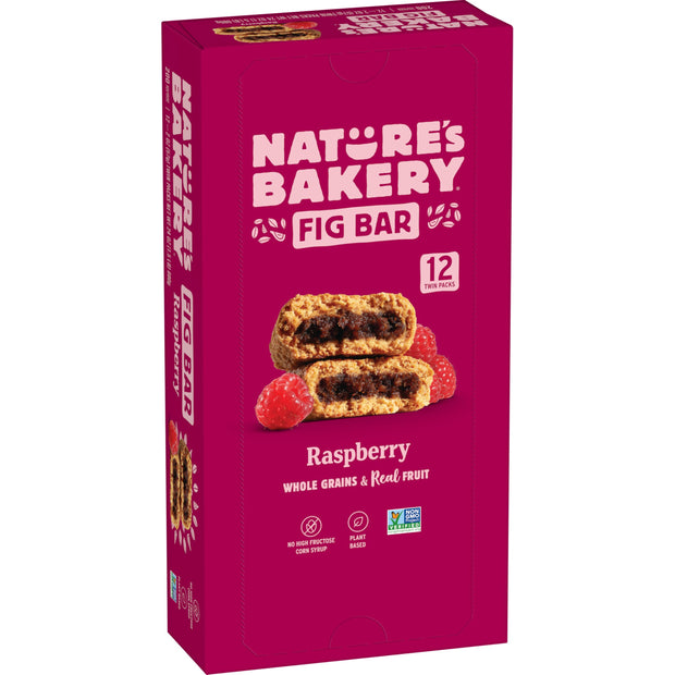 Nature’s Bakery Whole Wheat Fig Bars, Blueberry, Real Fruit, Vegan, Non-GMO, Snack bar, 6 Count (Pack of 6)