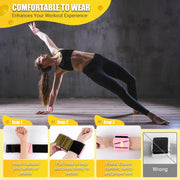 Wrist Ankle Weights Bangles 4lb/2lb for Women, Adjustable Silicone Pilates Weights Bracelet, Heavy Duty Fasteners Wearable Arm & Leg Weights for Yoga, Pilates, Barre, Walking and Gym (Set of 2)