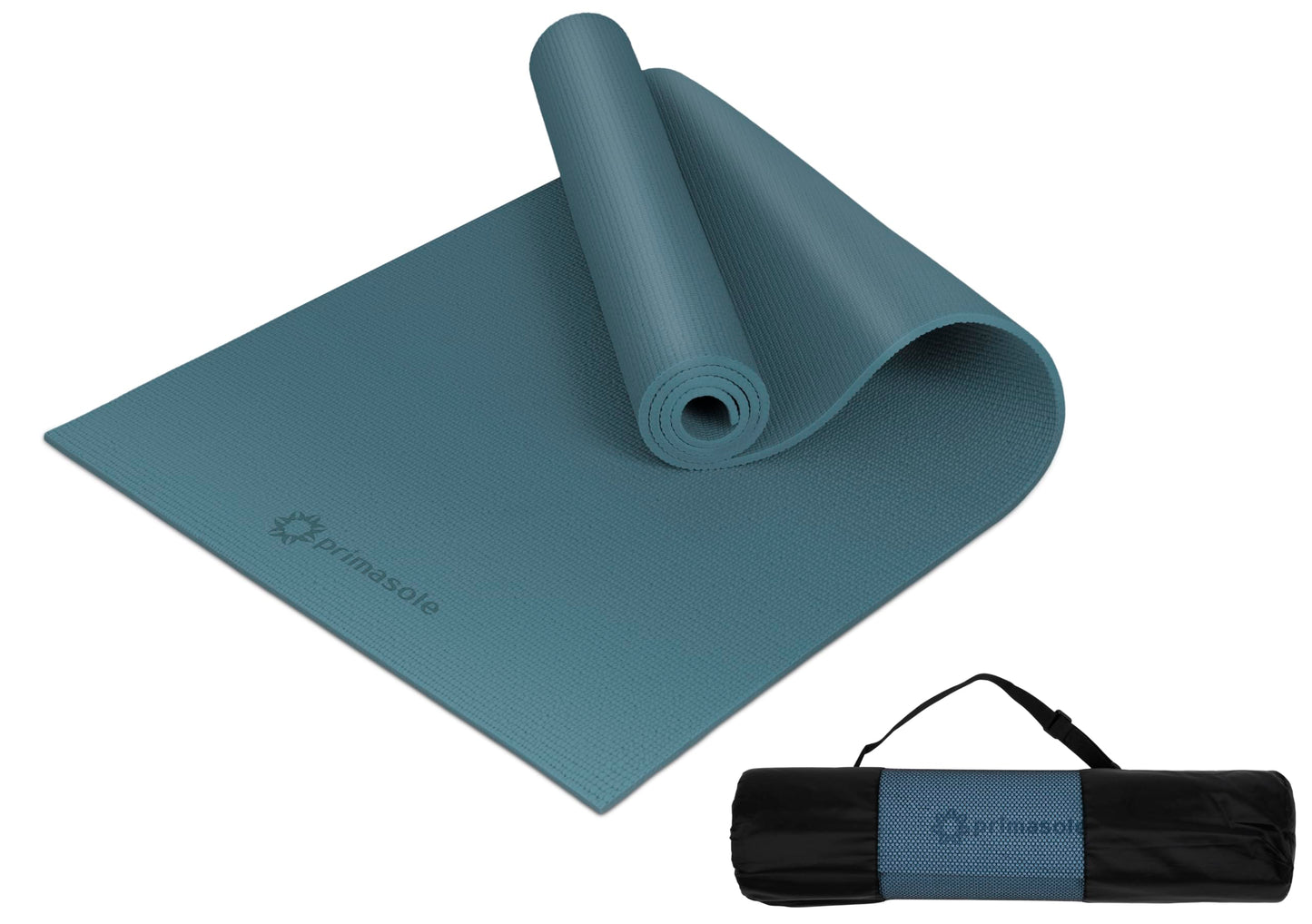 Yoga Mat with Carry Strap for Yoga Pilates Fitness and Floor Workout at Home and Gym Non-slip 9 colors