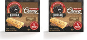 Kodiak Cakes Chewy Granola Snack Bars, Chocolate Chip, High Protein, 100% Whole Grains, 1 box with 5 bars