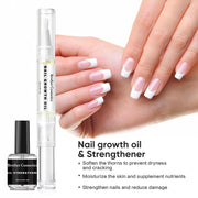 NailGrowthOil Care Kit - Brother Cosmetics Nail Growth Oil,Cuticle Oil and Cuticle Remover, Promotes Nail Growth and Strength