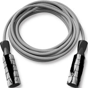 Jump Rope for Women & Men Adjustable Length Cotton Skipping Rope for Adults & Kids Workout Equipment for Weight Loss, Cardio, Boxing & Fitness Suitable for Home, Gym & School Use