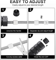 Jump Rope for Women Men, Fitness Jumprope for Women Workout, Adjustable Adult Exercise Skipping Rope