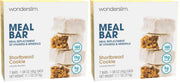 WonderSlim Meal Replacement Protein Bar, Variety Pack, 15g Protein, 20 Vitamins & Minerals (7ct)