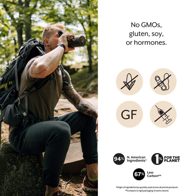 ProMix Nutrition Whey Protein Powder, Vanilla - Grass-Fed - ­Post Workout Fitness & Nutrition Shakes, Smoothies, Baking & Cooking Recipes - Gluten-Free & Keto-Friendly - 2.5 Pound (Pack of 1)