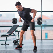 PayLessHere Barbell 7Ft Olympic Barbell 700lbs Capacity Solid Chrome BarBell Bar for Strength Training, Weightlifting, and Powerlifting(2Inch Diameter)