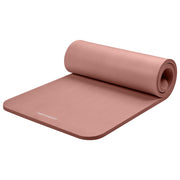 Retrospec Solana Yoga Mat 1" Thick With Nylon Carry Strap for Men & Women - Non Slip Exercise Mat for Home Yoga, Pilates, Stretching, Floor & Fitness Workouts