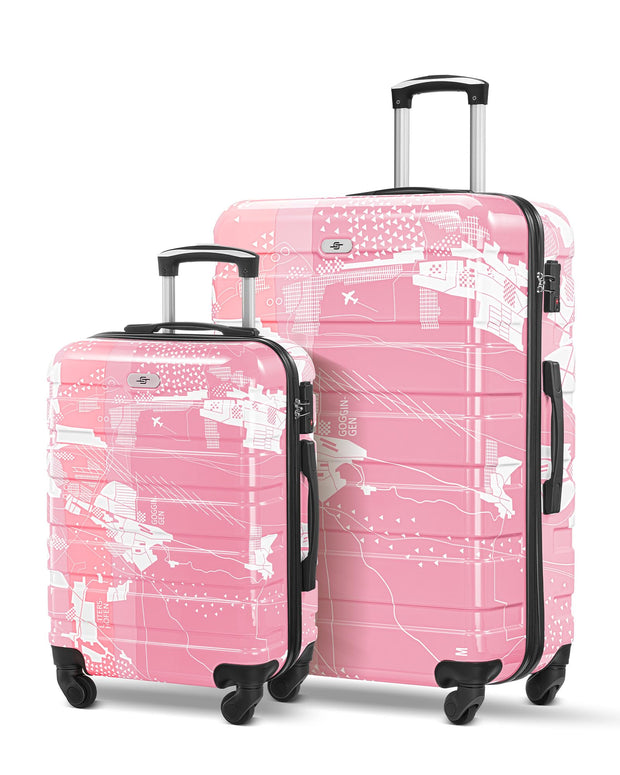 Suitour Luggage Sets 4 piece with Spinner Wheels,Hard Shell Luggage set for Women,16" 20" 24" 28 inches Suitcase Set for Travel Business