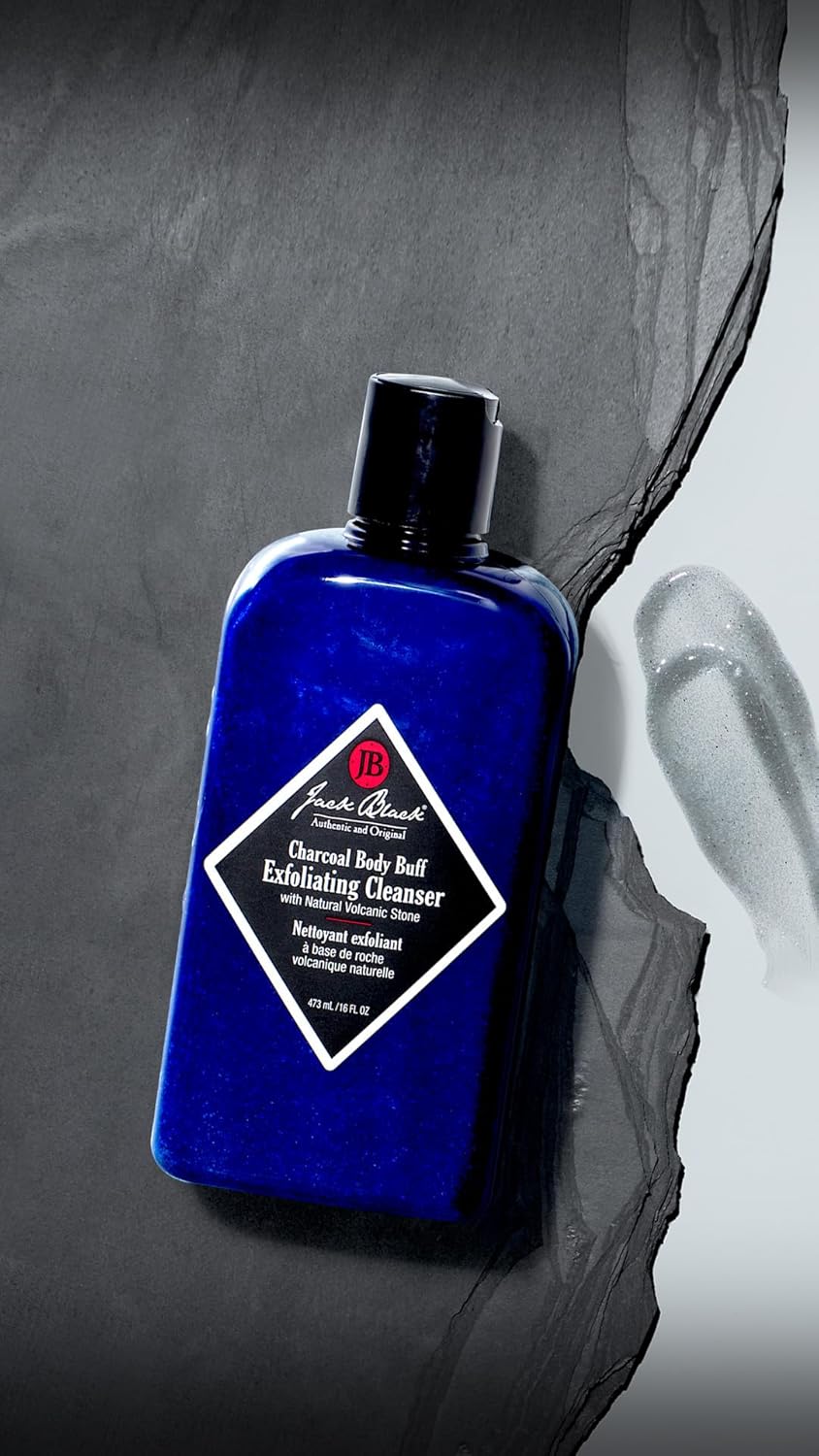 Jack Black Charcoal Body Buff Exfoliating Cleanser