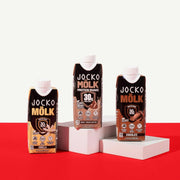 Jocko-Fuel Mölk Chocolate RTD Protein Shake, 2 Box with 4 Bottle - Ready to Drink, Grass-Fed Whey, No Artificial Sweeteners, Keto-Friendly, Low-Carb, High-Protein, Meal Replacement, Recovery, Fitness
