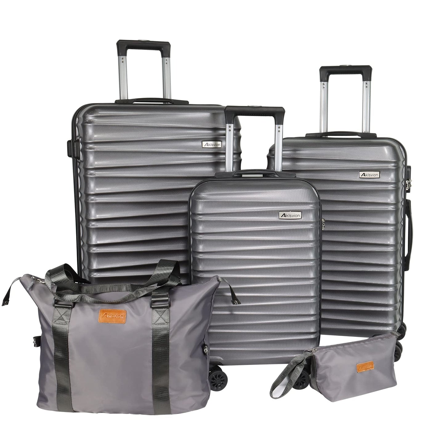 Luggage Set 3 Pieces (20/24/28) -Suitcase Set - Carry on Luggage with Wheels - Check-in Luggage - PC + ABS Durable Suitcase Rotating Silent Wheels Hardside Luggage with Spinner Wheels,3pcs (Pink)