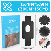 OK TAPE One-Structure K-Tape Patches | Precut for Knee Kinesiology Tape | Pain Relief and Accessories | 10 Pcs and Beige