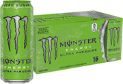 Monster Energy Zero Ultra, Sugar Free Energy Drink, 16 Ounce (Pack of 12)