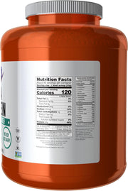 NOW Foods Sports Nutrition, Pea Protein 24 g, Fast Absorbing, Unflavored Powder, 7-Pound