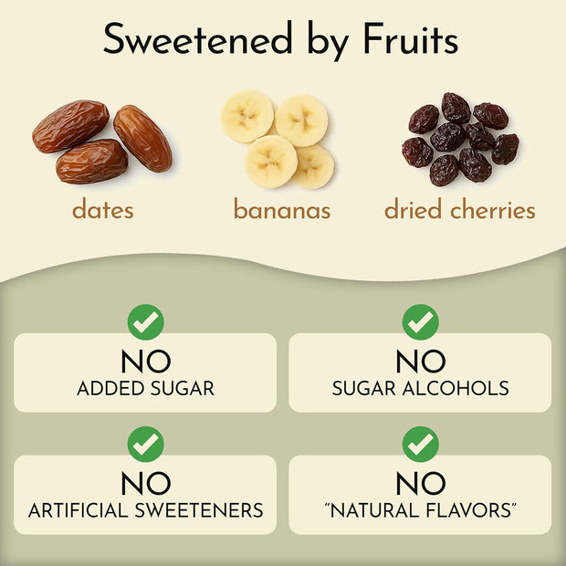 Send Bars Plant-Based Vegan Healthy Protein Bars, With Greens (Peanut Cacao Crunch, 8 Bars) – Only Real Ingredients, Zero Added Sugar, Gluten-Free, Dairy-Free