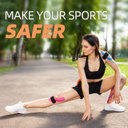 OK TAPE Kinesiology Tape, Regular Original Cotton Elastic Athletic Tape for Support and Recovery, Sports Tape, 2in×16.4ft Uncut Roll - Pink