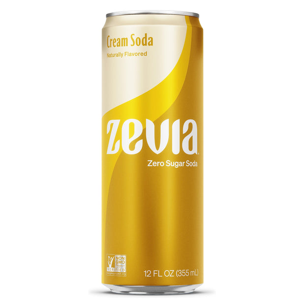 Zevia Zero Calorie Soda, Mountain Zevia, 12 Ounce Cans (Pack of 6)