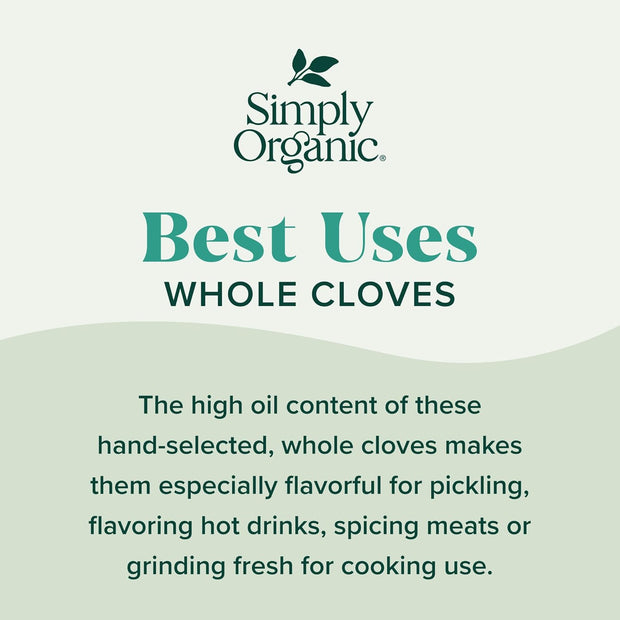 Simply Organic Ground Ginger Root, 1.64 Ounce, Non ETO, Non Irradiated, Non GMO, Complements Both Sweet & Savory Dishes