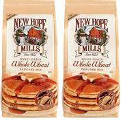 Multigrain Whole Wheat Pancake Mix by New Hope Mills - Sugar-Free & Fiber-Rich - Delicious Breakfast Solution for Health-Conscious Foodies - 32 oz (1)