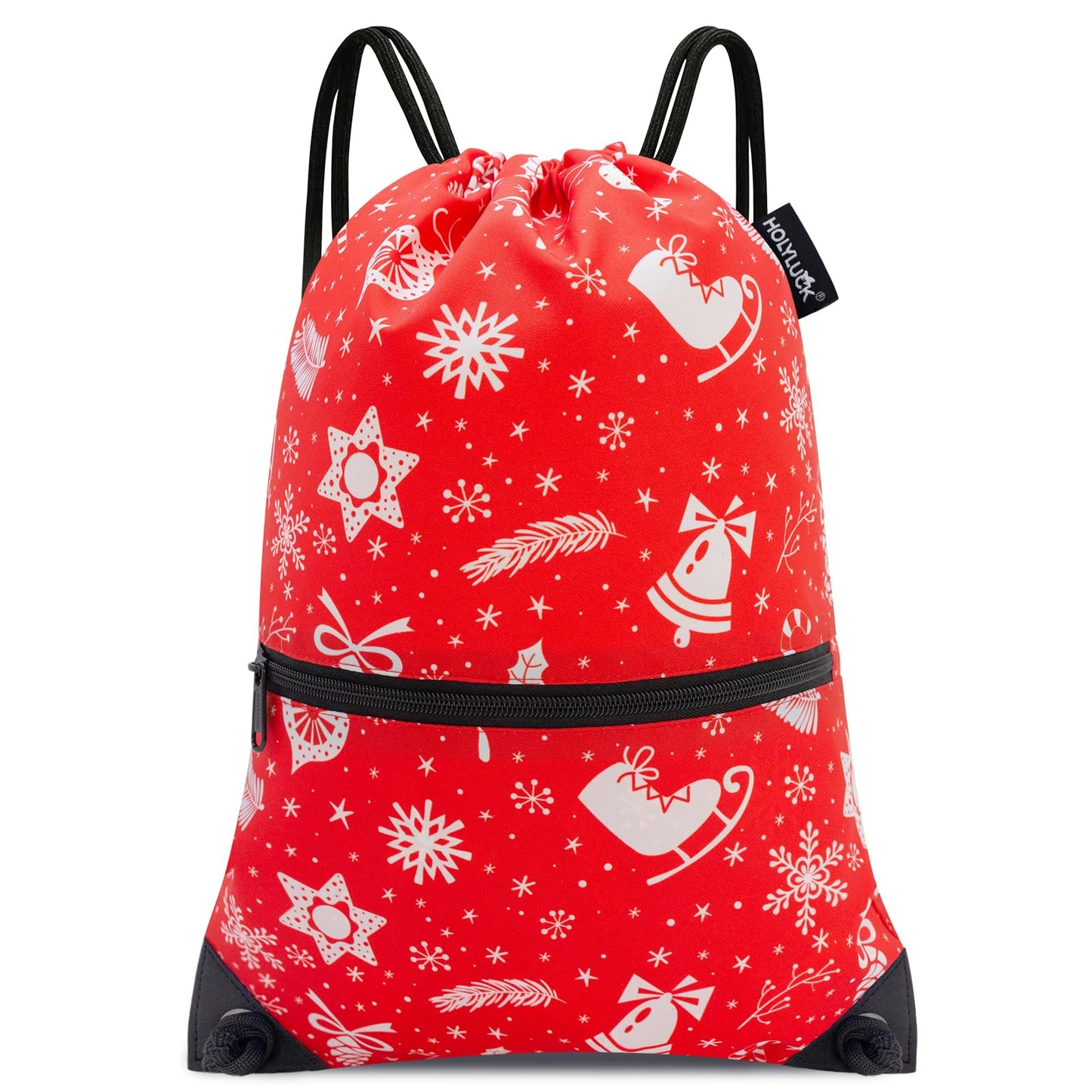 HOLYLUCK Drawstring Backpack Bag Sport Gym Sackpack