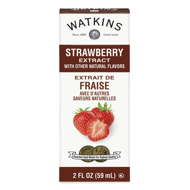 Watkins Raspberry Extract with Other Natural Flavors, 2 oz. Bottles, Pack of 6 (Packaging May Vary)