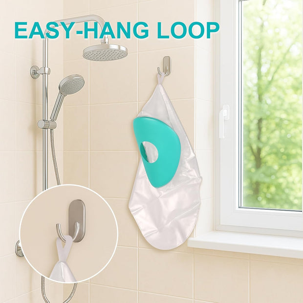 Waterproof Leg Cast Cover for Showering, Reusable Shower Sleeve for Lower Leg After Surgery, Watertight Non-Slip Adult Fracture Protector Bag, Water Proof Medical Covers for Calf/Ankle/Wound/Bandages