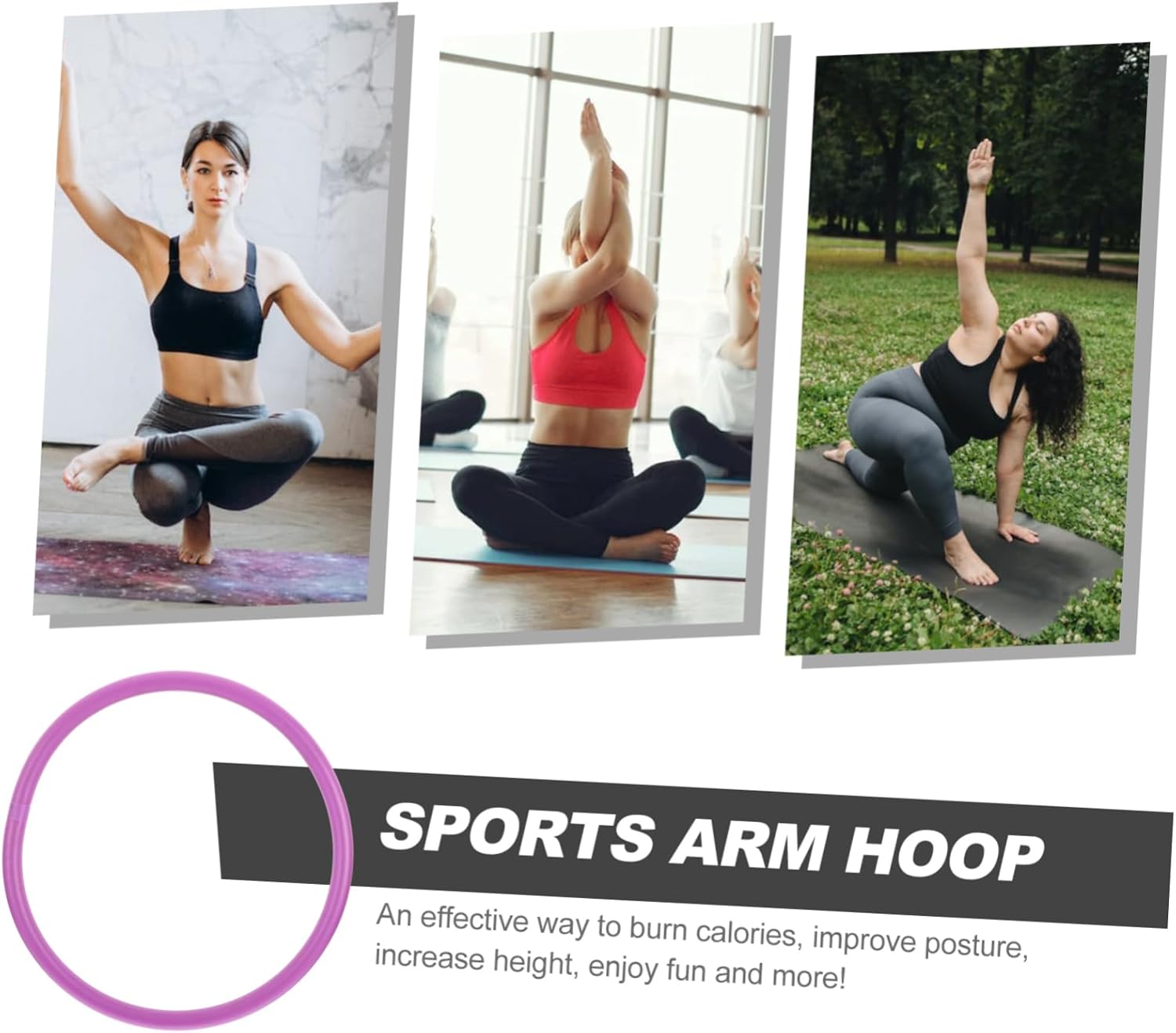 Arm Hoop Supplies Decorative Arm Hoop Workout for Adults Improve Posture Burn Calories
