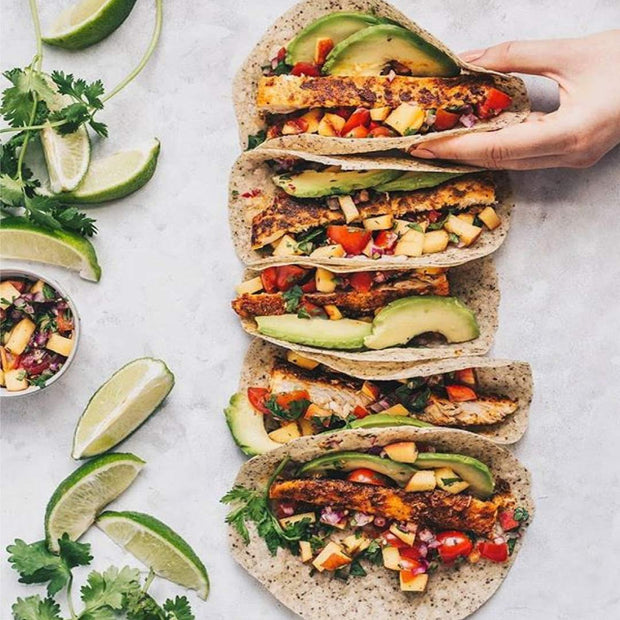 Siete Almond Flour Tortillas, 7 Ounce (Pack of 1), 8 ct (Frozen)