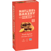 Nature’s Bakery Whole Wheat Fig Bars, Raspberry, Real Fruit, Vegan, Non-GMO, Snack bar, 1 box with 12 twin packs (12 twin packs)