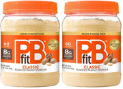 PBfit 30 Ounce Classic Peanut Butter Powder, Powdered Peanut Butter Spread From Real Roasted Peanuts, 8g of Protein 8% DV, Gluten-Free, 60 calories, 87% less fat (Pack of 1)