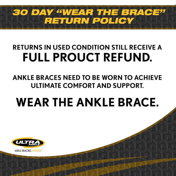 Ultra Zoom Ankle Brace – Hinge Design Promotes Faster Healing and Accelerated Recovery with Natural Protected Movement to promote Early Activity After Injury and Prevent Future Injuries in Life and Sport.