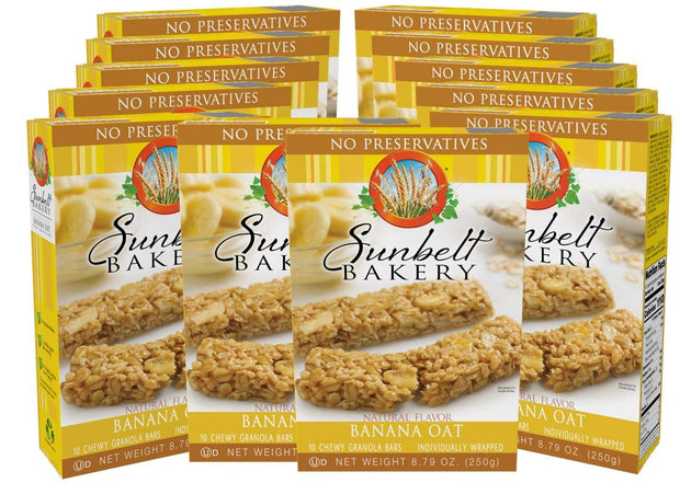 Sunbelt Bakery Oats & Honey Chewy Granola Bars, 14.26 Oz. 15 Count (Box of 1)