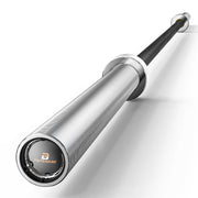 PAPABABE Olympic Barbell, 2-inch 45lb/35lb Weight Bar for Strength Training. 6.5ft/7ft Olympic Bar, 1000lb Plus Capacity, Chrome/Zinc Plating, knurled Grip for Bench Press Deadlift Squat