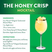 Perrier Carbonated Mineral Water Plastic Bottles, Original, 16.9 Fl Oz (Pack of 24), 405.6 Fl Oz