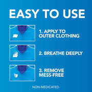 Vicks VapoPatch, Wearable Mess-Free Aroma Patch, Soothing & Comforting Non-Medicated Vicks Vapors, For Adults & Children Ages 6+, 5ct (2 pack)