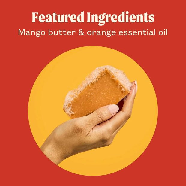 Jukebox Watermelon Disco Natural Bar Soap for Women Bathroom and Bath Soap, 4.5 oz (Mango)