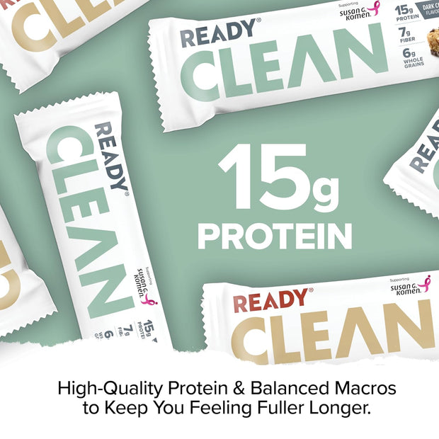 Ready® Protein Bars Twin Pack - 48CT Variety (2x 12ct Chocolate Sea Salt x 2x 12ct Chocolate Peanut Butter)