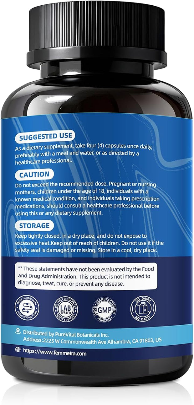 Nerve & Peripheral Neuropathy Support Supplement with 1200mg R-Alpha Lipoic Acid L-Carnitine Vitamin B12 B1 B6 D3 E Folate Lions Mane NAC Magnesium Turmeric - Liver Detox, Antioxidant & Mental Support
