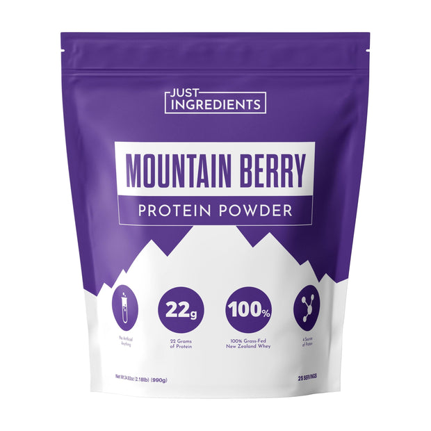 Protein Powder Made with 100% Grass Fed, Non Denatured Whey | Four Different Protein Sources from Organic Whole Food Ingredients | 12 Servings | 22g Protein (12 Servings, Sample Variety Pack)