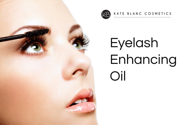 Kate Blanc Cosmetics Castor Oil Organic (2oz), 100% Pure, Cold Pressed, Hexane Free. Natural Oil for Hair, Eyelashes, Eyebrows. Skin Moisturizer with Starter Kit