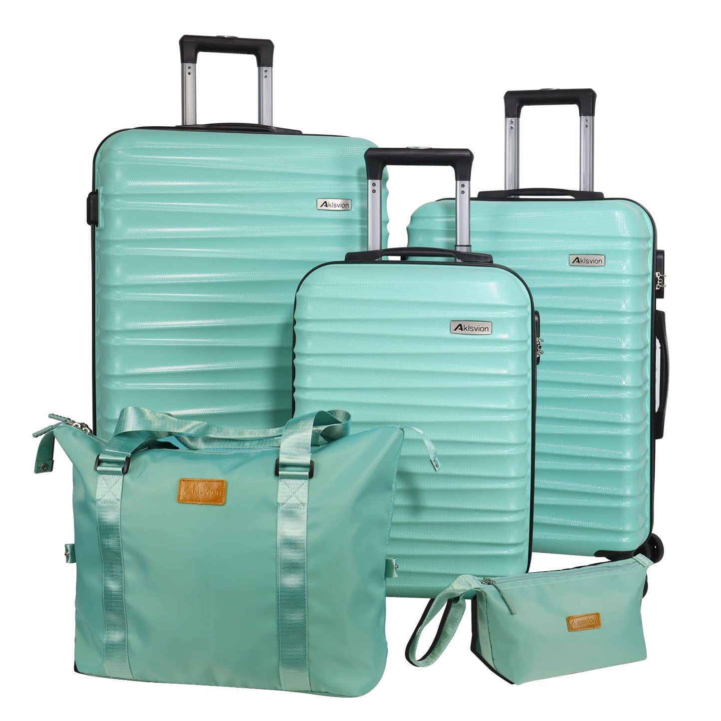 Luggage Set 3 Pieces (20/24/28) -Suitcase Set - Carry on Luggage with Wheels - Check-in Luggage - PC + ABS Durable Suitcase Rotating Silent Wheels Hardside Luggage with Spinner Wheels,3pcs (Pink)