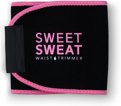 Sports Research® Sweet Sweat Waist Trimmer - Premium Sweat Enhancing Fitness Belt for Women & Men - 5 Adjustable Sizes