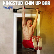 Yes4All Pull Up Bar Wall Mounted - Multifunctional Wall Mounted Pull Up Bar for Home Gym Workout Strength Training Equipment